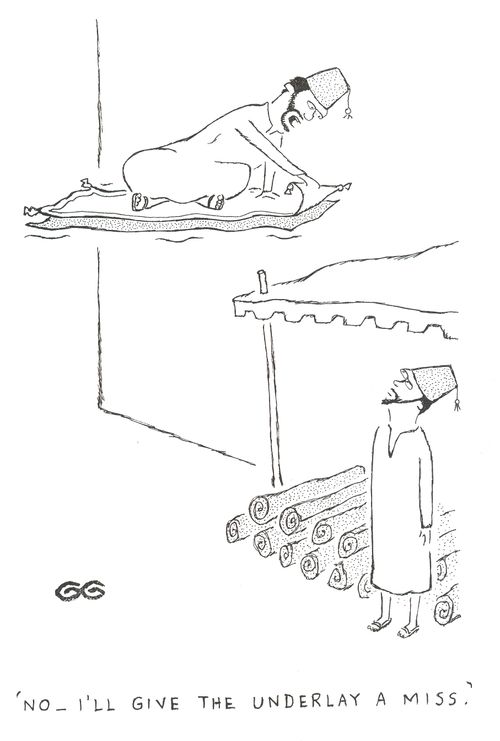 'No - I'll give the underlay a miss.'