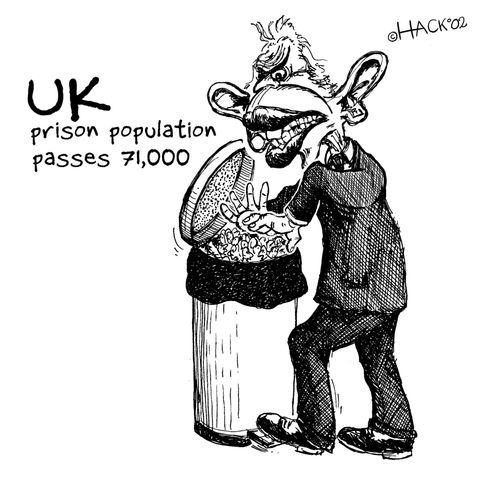 Crime and punishment - Blair packs prisons.