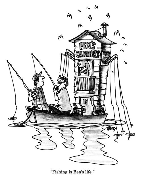 'Fishing is Ben's life.'