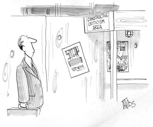 Constructive Criticism Area.