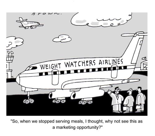 'So, when we stopped serving meals, I thought, why not see this as a marketing opportunity?'
