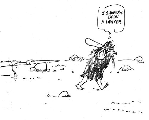 'I should have been a Lawyer.'