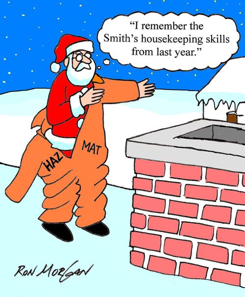 'I remember the Smith's Housekeeping skills from last year.'