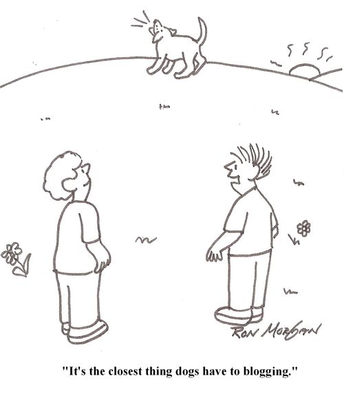 'It's the closest thing dogs have to blogging.'