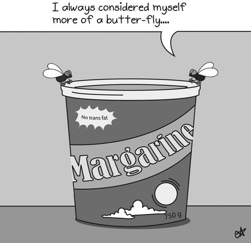 'I always considered myself more of a butter-fly'