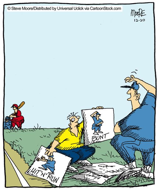 Bunt or Hit and Run.