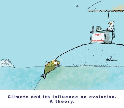 Climate and its influence on evolution.