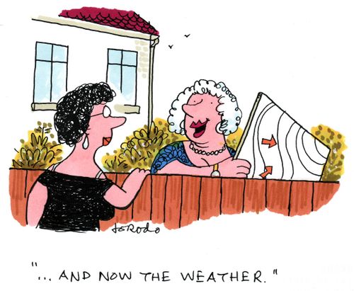 '...and now the weather.'