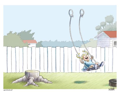 Swing without a tree