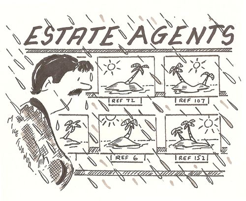 Estate Agents for desert island.