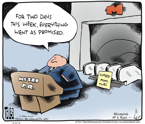 'For two days this week, everything went as promised.'