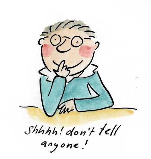 Shhh! don't tell anyone!