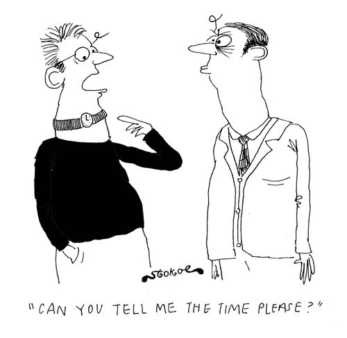 'Can you tell me the time please?'