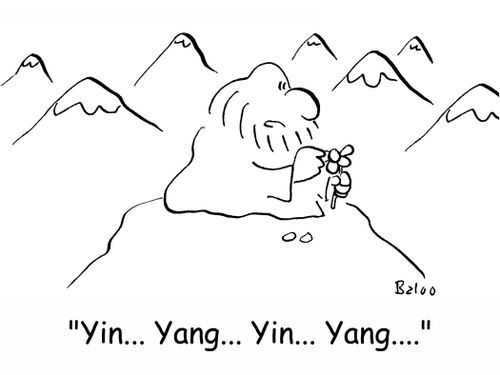 'Yin... Yang... Yin... Yang....'