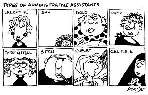 TYPES OF ADMINISTRATIVE ASSISTANTS
