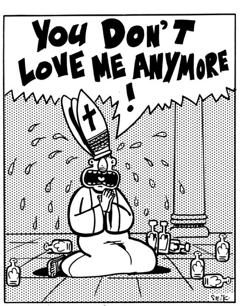 You don't love me anymore!