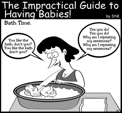 Baby in the Bath.