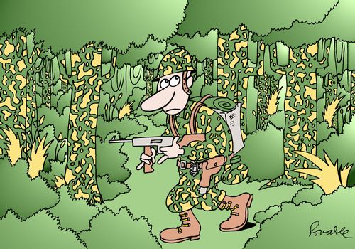 Camouflage.