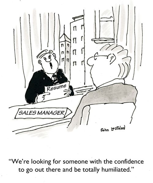 'We're looking for someone with the confidence to go out there and be totally humiliated.'