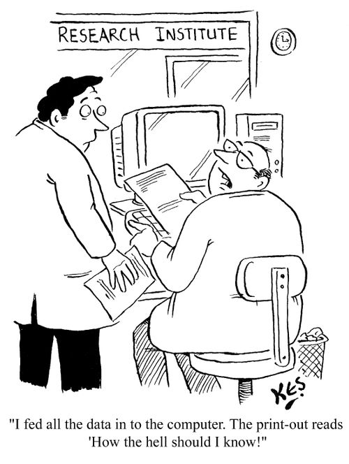 Research Institute - "...How the hell should I know!"