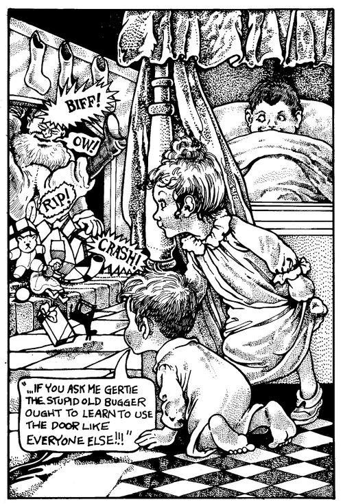 Children critising Santas entry methods