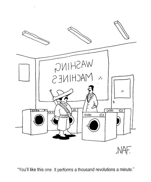 "You'll like thiws one. It performs a thousand revolutions a minute."