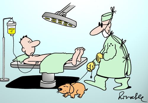 Blind surgeon