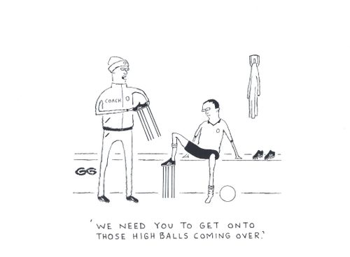 'We need you to get onto those high balls coming over'