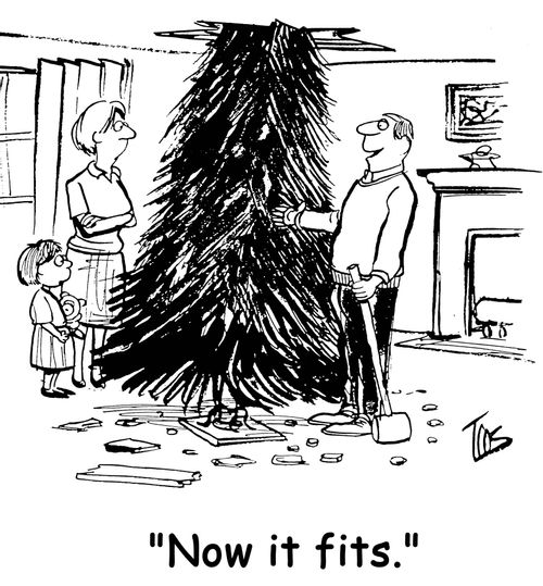 'Now it fits.'