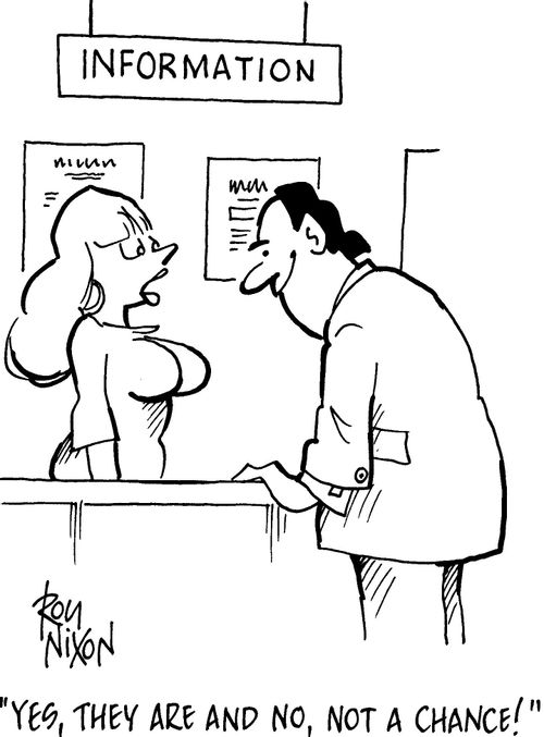 'Yes, they are and no, not a chance!'