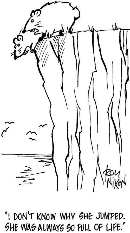 'I don't know why she jumped. She was always so full of life.'