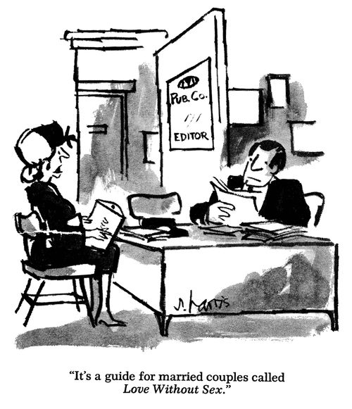'It's a guide for married couples called Love Without Sex.'