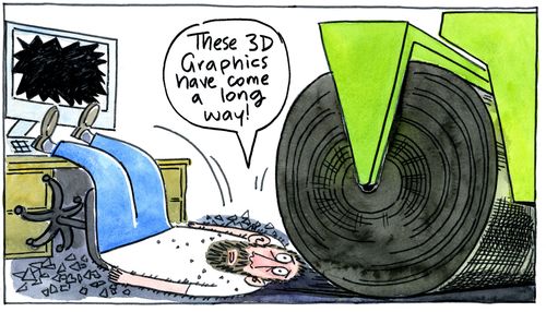 These 3D graphics have come a long way!'