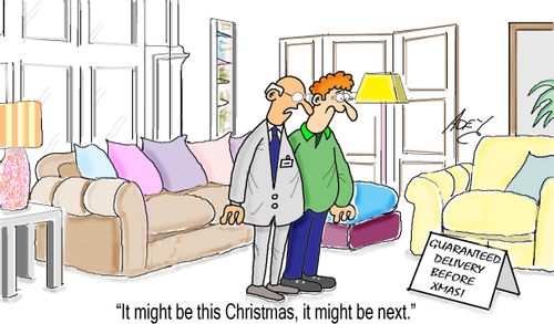 "It might be this Christmas, it might be next."