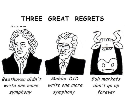 Three great regrets in music and stocks.