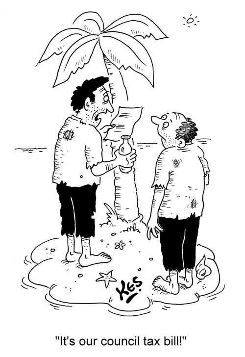 'It's our council tax bill!'