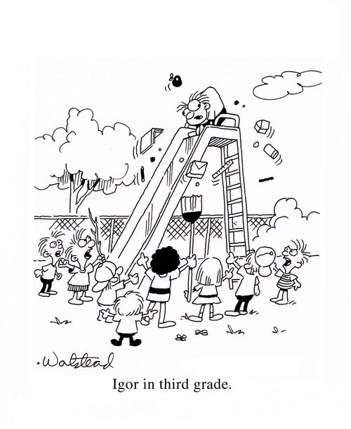 Igor in third grade.