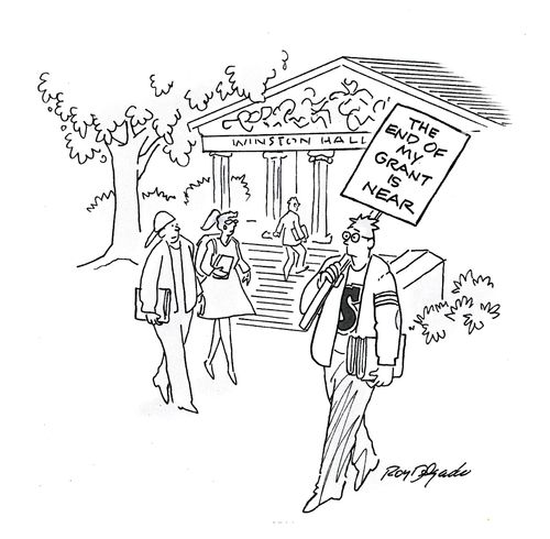 'The End Of My Grant Is Near.'