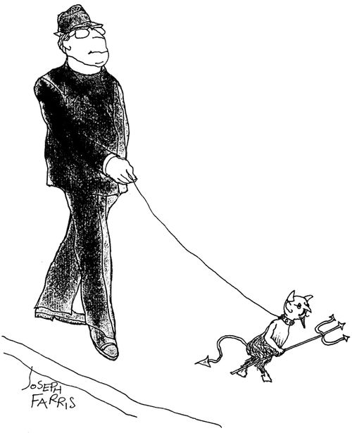 Priest with the Pet Devil.
