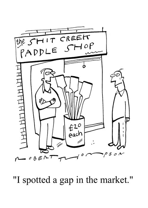 'I spotted a gap in the market.'