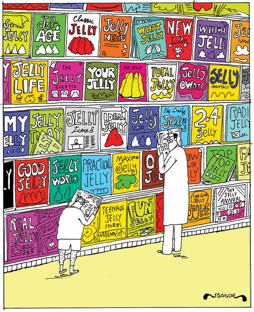 Jelly magazines