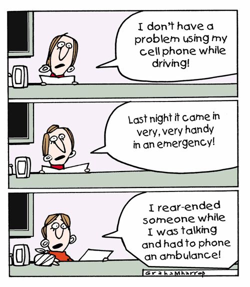 Cellphone drivers...