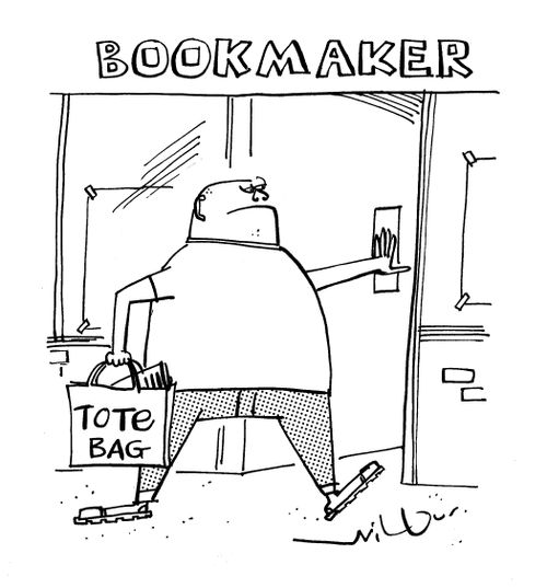 Bookmaker: Tote Bag.