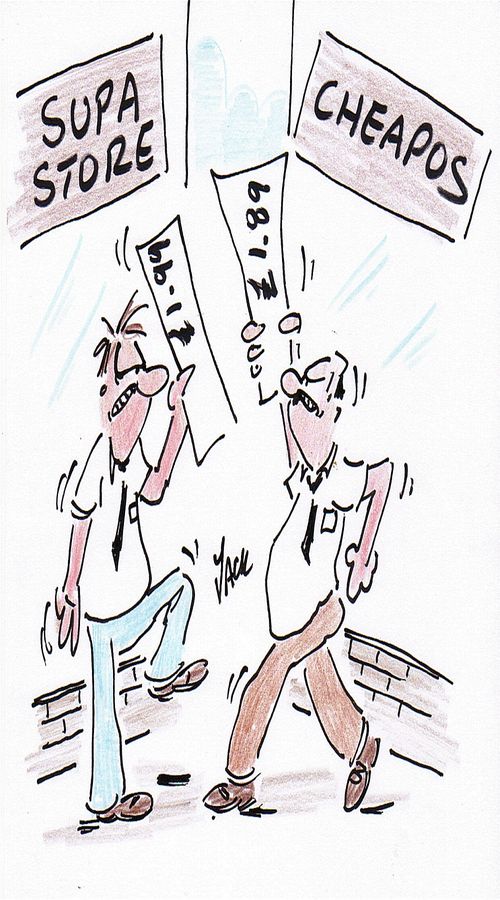 Supermarket Price Wars.