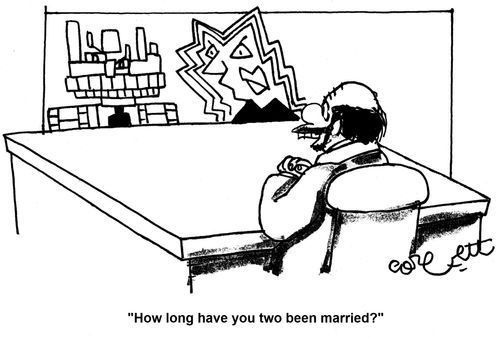 'How long have you two been married?'