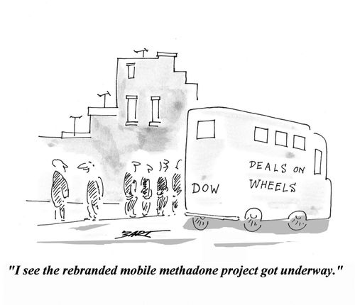 'I see the rebranded mobile methadone project got underway.'