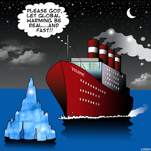 'Please God, let global warming be real...and fast!!'