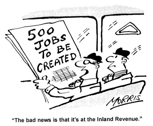 The bad news is that it's at the Inland Revenue.