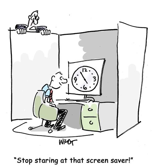Stop staring at that screen saver!