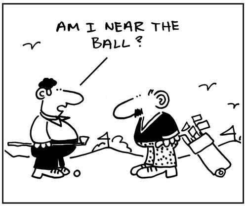 Am I near the ball?